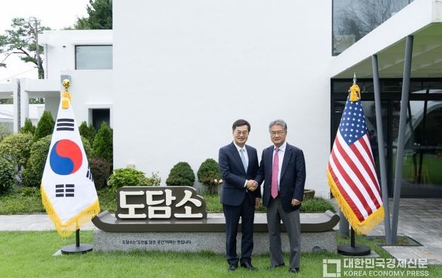 김동연 경기도지사, 조셉 윤 주한 미국대사대리와 ‘혁신동맹’ 통한 한미 협력 강화 논의