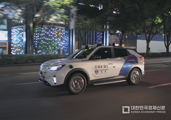 강남 심야 자율주행택시